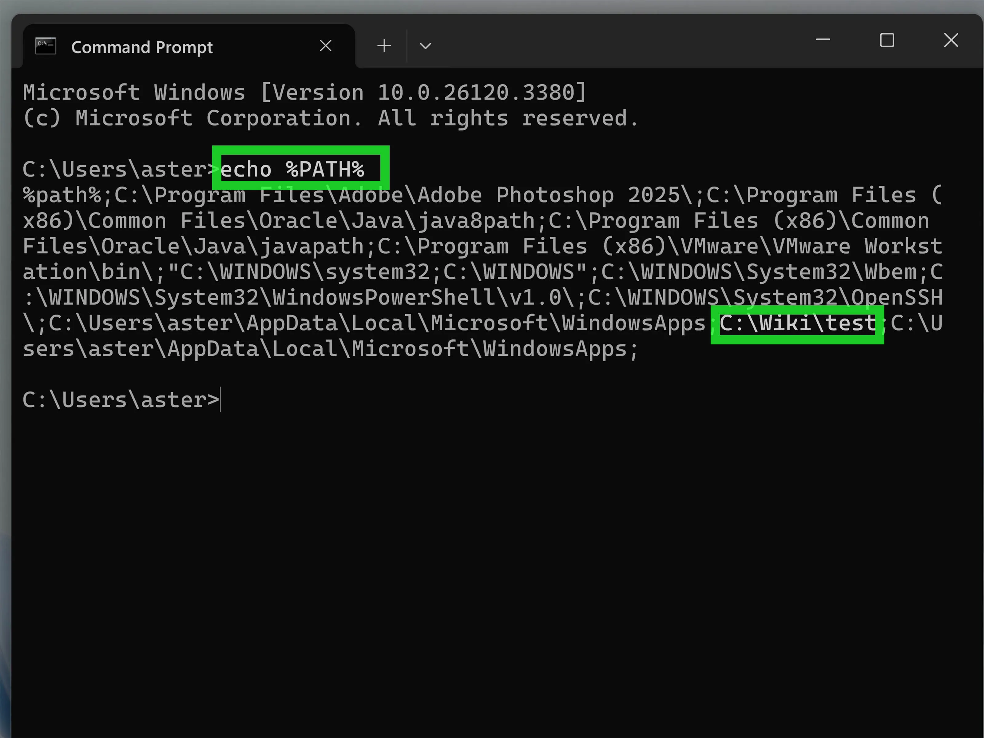 Windows 环境变量设置